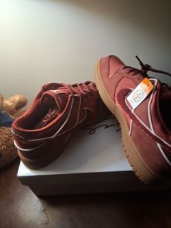 Nike SB Dunk Low Suede Sneakers