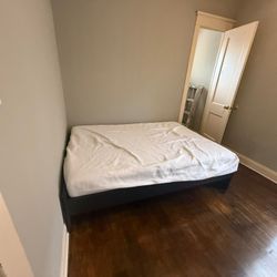 Full Size Bed Frame and Mattress 
