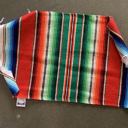 Table mats or mini zarapes , great for Mexican parties