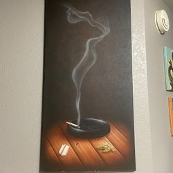 Art Print On Canvas 36 X 18