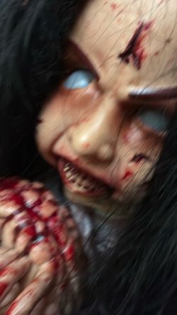 This is a rosemary zombie girl in good condition.Pick up Only.