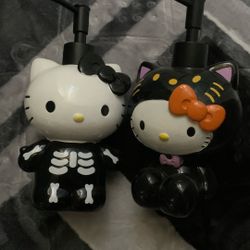 Hello Kitty Halloween Soap Dispensers