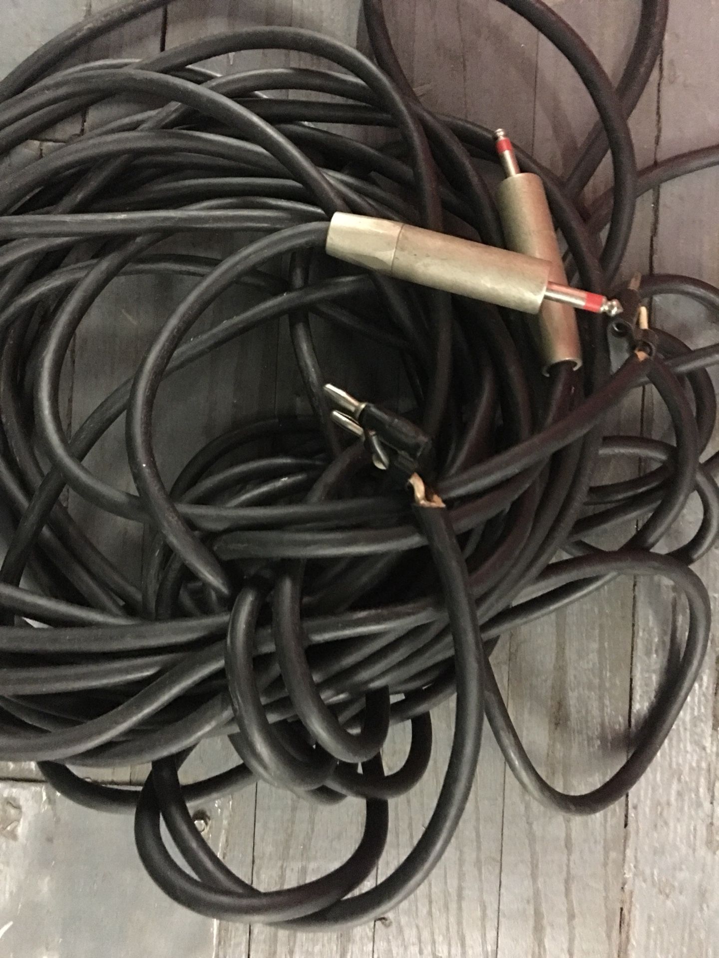 Vintage. Speaker wires (two pair)
