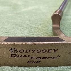 Odyssey Dual Force 660 Vintage Putter W/Original Grip