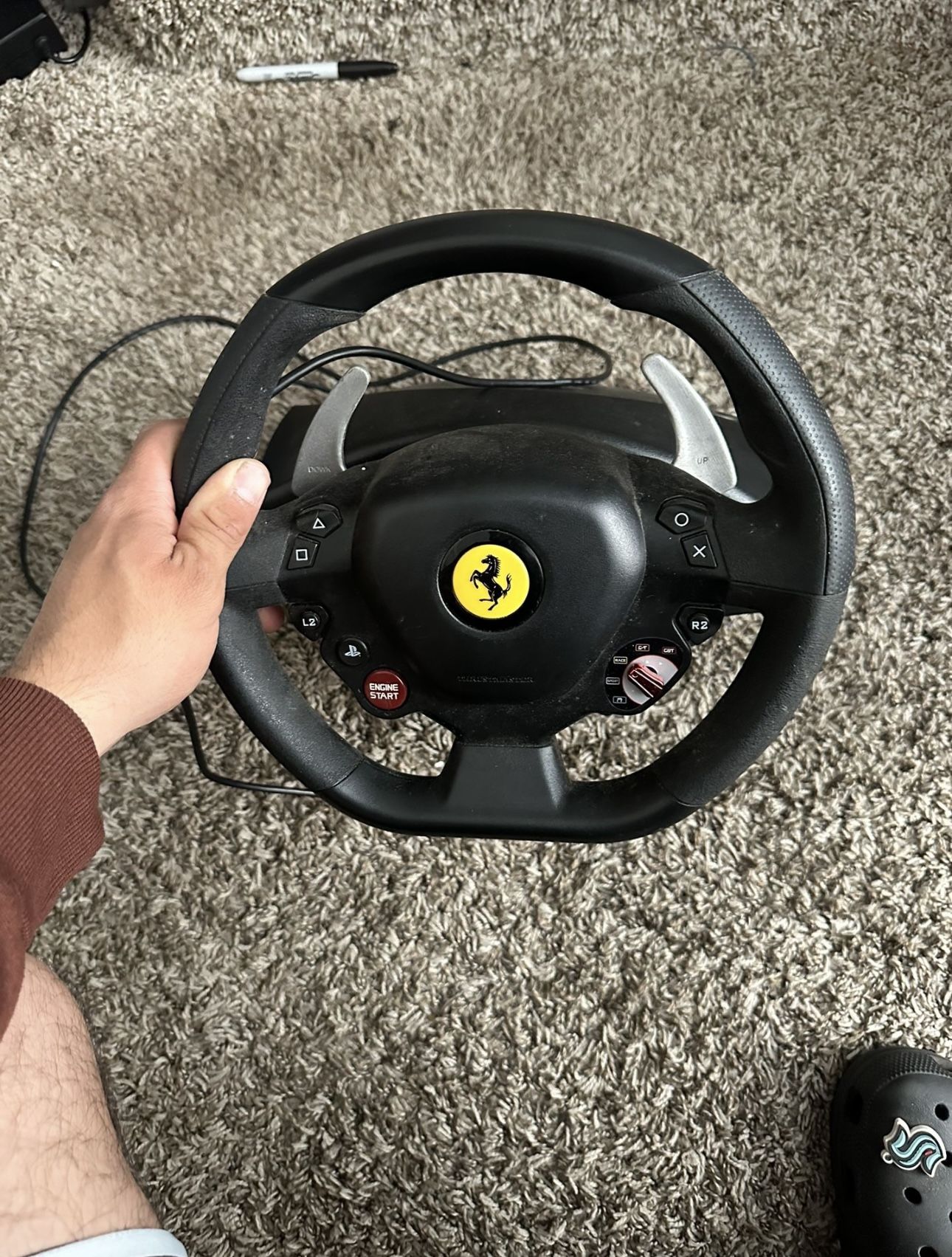 THRUSTMASTER Racing Wheel Ferrari 458 Make An Offer