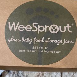 Baby Glass Food Storage 