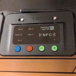 Wireless audio transmitter with low-latency Bluetooth aptX HD