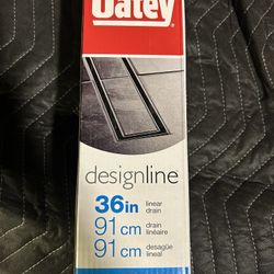 Oatley Linear Drain 36 Inch, Bathroom Plumbing 