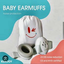KLIKJOY Baby Earmuffs, Baby headphones, Noise Reduction... 23 DB noise reduction CE and ANSI certified