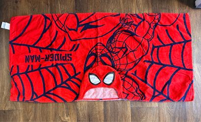 Spider-Man Kids Hooded  Towel