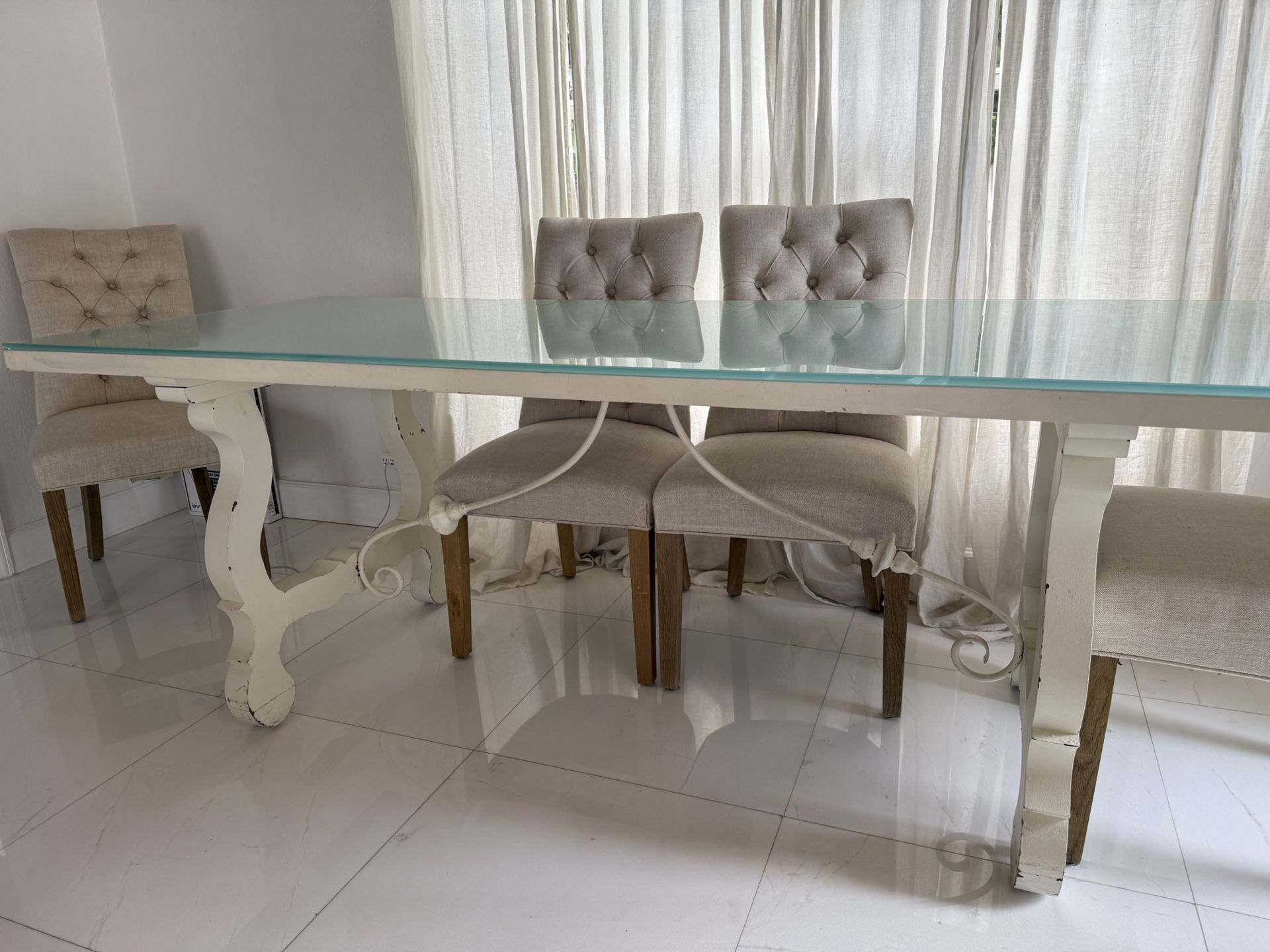 Barn Wood Table Distressed 