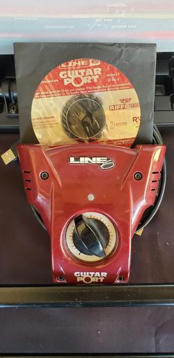 Line 6 Guitar Port (Software CD included)