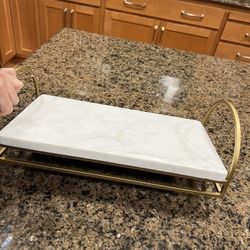 Marble Tray/Pedestal