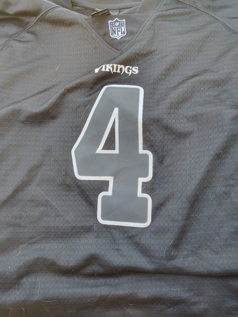 Rare Black Brett Favre Vikings Jersey