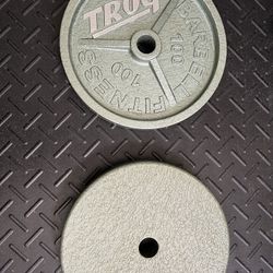 Troy 100lb Weight Plates 