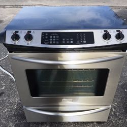 Frigidaire Glass Stove Electric