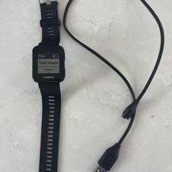 Garmin golf GPS watch with charger cord