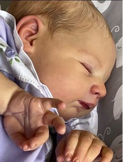 Realistic reborn doll