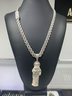 925 Silver chino link Bracelet