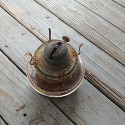 Antique-vintage 1(contact info removed) Wick Lamp Lightly Used One Owner 