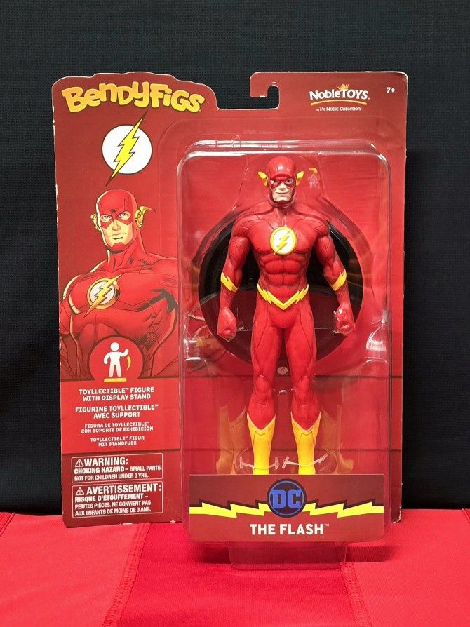 ⚡️DC Comics Bendyfigs The Flash Superhero Action Figure