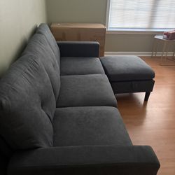 Dark Gray Couch