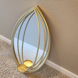 Mirror/candle Holder Skonce By Ashley Furnature