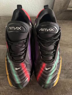 Nike Air Max 720 Black Neon Streaks