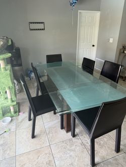 Glass Dining Table