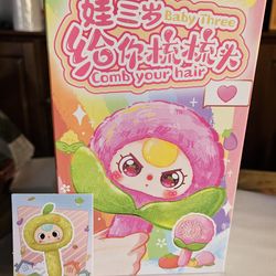 Baby Three Comb Your Hair" brush/plus