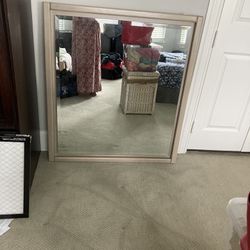 Huge Dresser Mirror With Lightw
