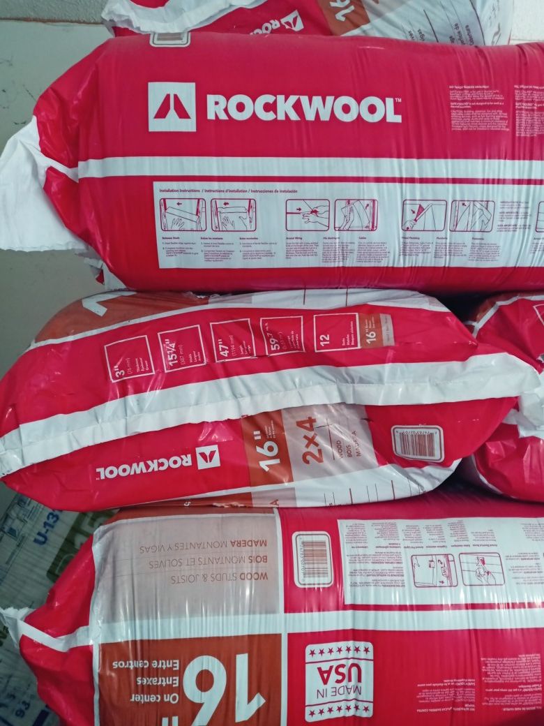 Rockwool soundproof for 2x4 stud