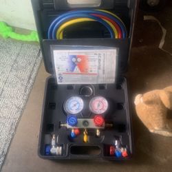 Pittsburgh A/c Manifold Gauge Set