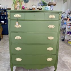 Tall Vintage Dresser By Dexie