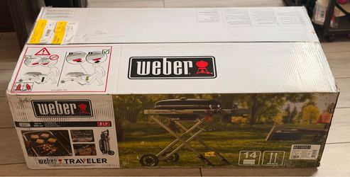 NEW Weber traveler gas grill