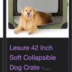 Dog Crate. Never Used 