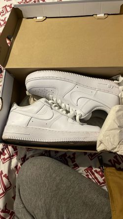 White Air Force 1 Size 8 In Men 9’5 In Women