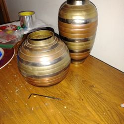 Rosenthal Mixed Metal Urns