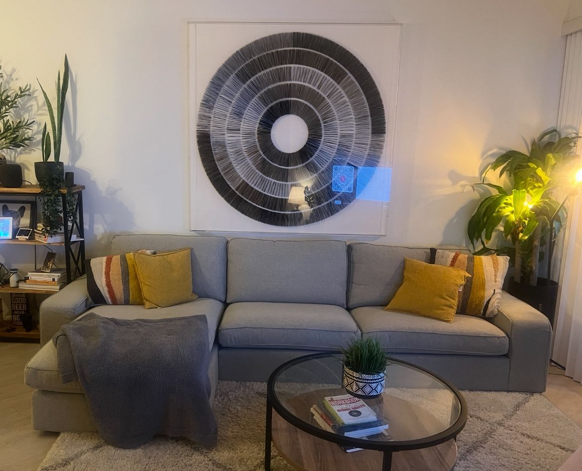 IKEA KIVIK 3-Seat Sofa – Grey – Great Condition! 