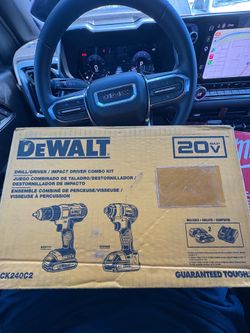 Dewalt Drill Combo Set Brand New