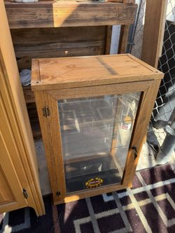 Small Glass Cabniet 