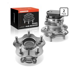 2 x Rear Wheel Bearing and Hub Assembly with 5-Lug
Compatible with  Rogue 2014-2020, Rogue Sport 2017-2022, Qashqai 2017-2019, FWD Only, High Carbon S