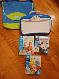 Leapfrog Little Touch Readers Books And Bag #2