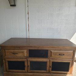 Solid Wood Tv Stand 