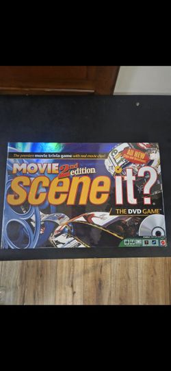 Mattel Scene It? Movie 2nd Edition DVD game.