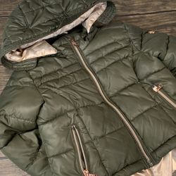 Toddler Girl Michael kors Puffer Coat- 4t