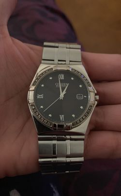 Citizen Ecodrive women’s watch with diamonds. Asking for 150 Solar powered. Works great!