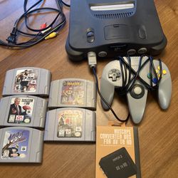 Nintendo 64 - Including Games And HDMI Adapter 