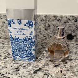 Dolce &  Gabbana perfume and Flower Bomb