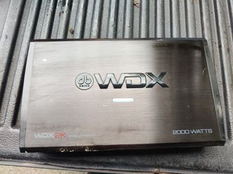 DB Drive 2000 Watt Monoblock Amp